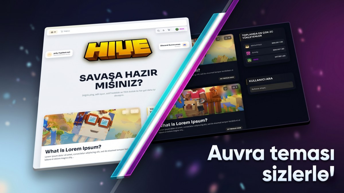 New Website Theme: Auvra
