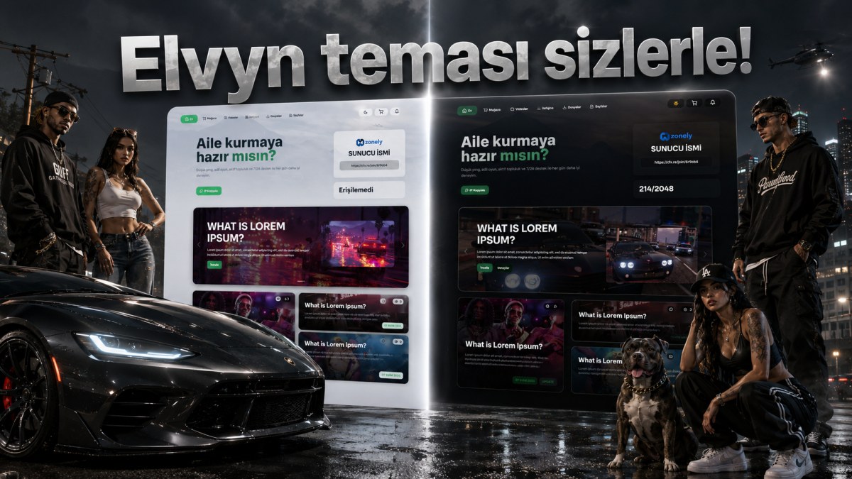 Website Theme: Elvyn